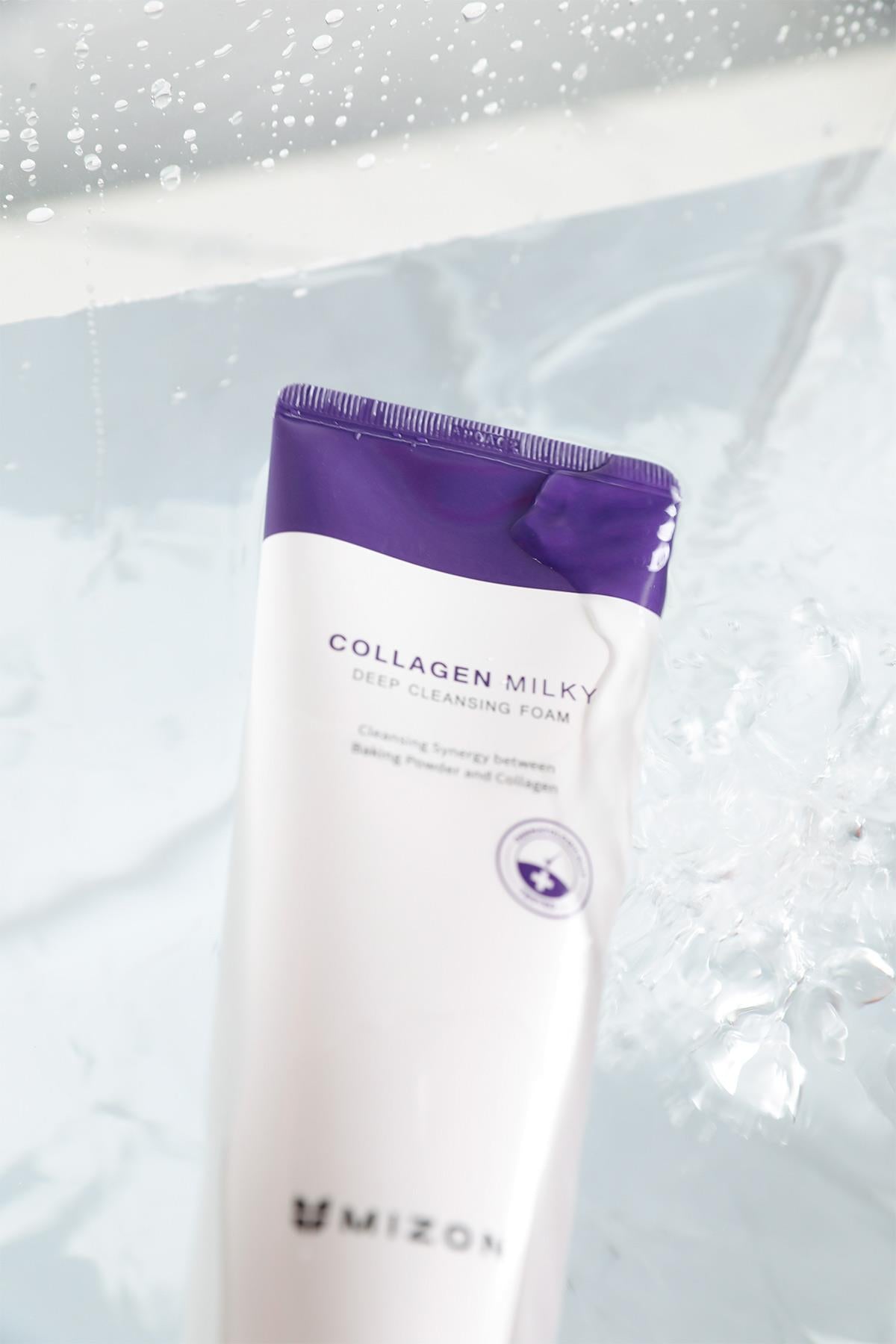 Mizon Collagen Milky Deep Cleansing Foam - Kolajen Temizleyici